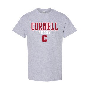 Cornell Rugby Over Block C Tee