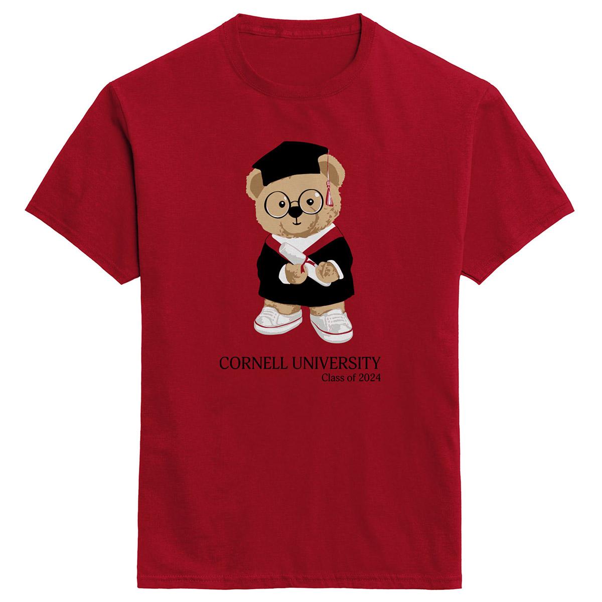 Cornell Teddy Bear Grad Tee | Men's