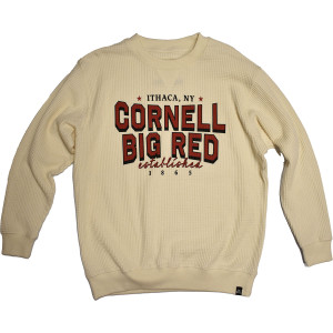 Women's Cornell Big Red Waffle Crew