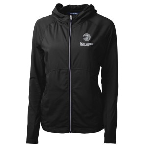 Women's Cornell ILR School Cutter & Buck Eco Knit Recycled Full Zip Jacket