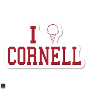 Ice Cream Cornell 6” Magnet