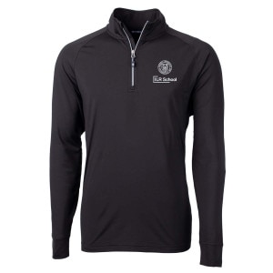 Big & Tall Cornell ILR School Cutter & Buck Adapt Eco Knit Recycled Quarter Zip