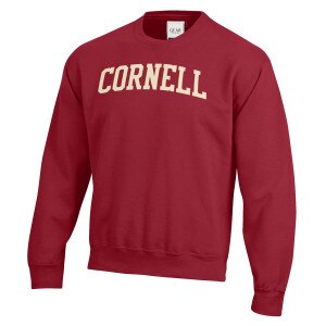 Cream Felt Cornell Crew