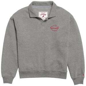 Women's League L.C. Emb Cornell Collar Crew