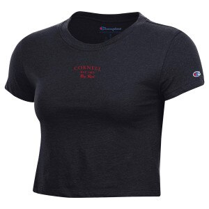 Women's Champion Cornell over 1865 Crop Tee