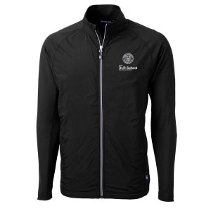 Big & Tall Cornell ILR School Cutter & Buck Adapt Eco Knit Full Zip Jacket