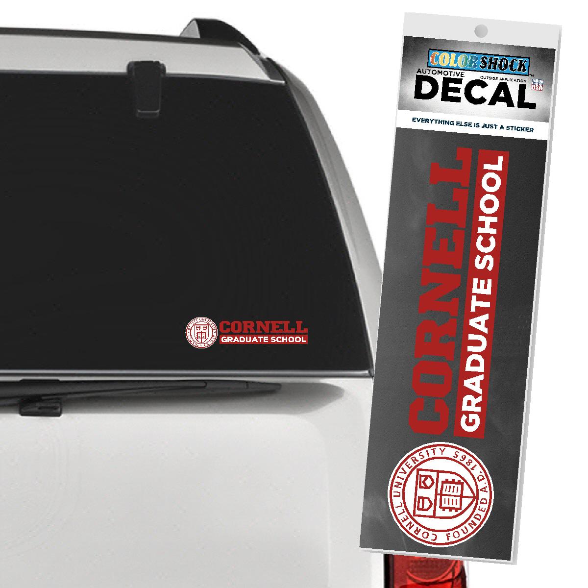 Cornell Graduate School Decal