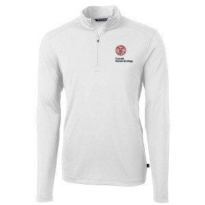Big & Tall Cornell Human Ecology Cutter & Buck Virtue Eco Pique Recycled Quarter Zip