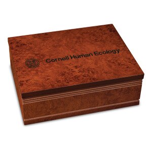 Cornell Human Ecology Rosewood Finished Bureau Box
