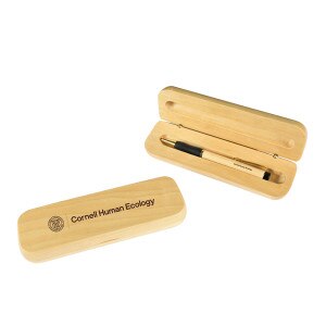 Cornell Human Ecology Maple Pen and Case Set
