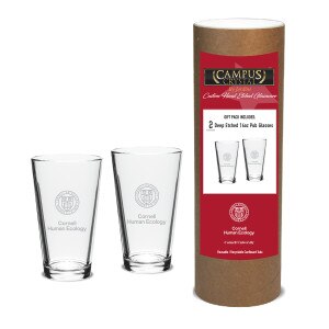 Cornell Human Ecology Pint Glass Set