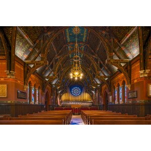 Cornell Photo Poster 12x18 Durgin Sage Chapel 3
