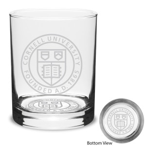 Cornell Seal Double Etched 14oz Double Old Fashioned
