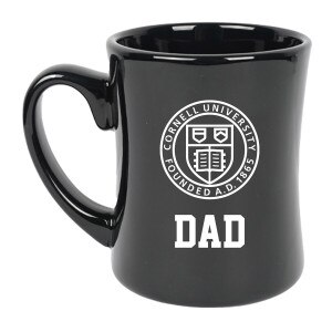 Cornell Seal DAD 19oz Etched Black Mug