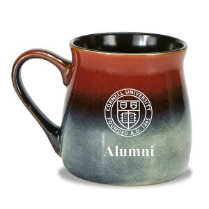 Cornell Seal Alumni 16oz Etched Rustic Mug
