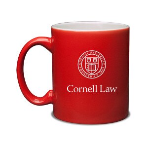 Cornell Law 11oz Classic Etched Mug