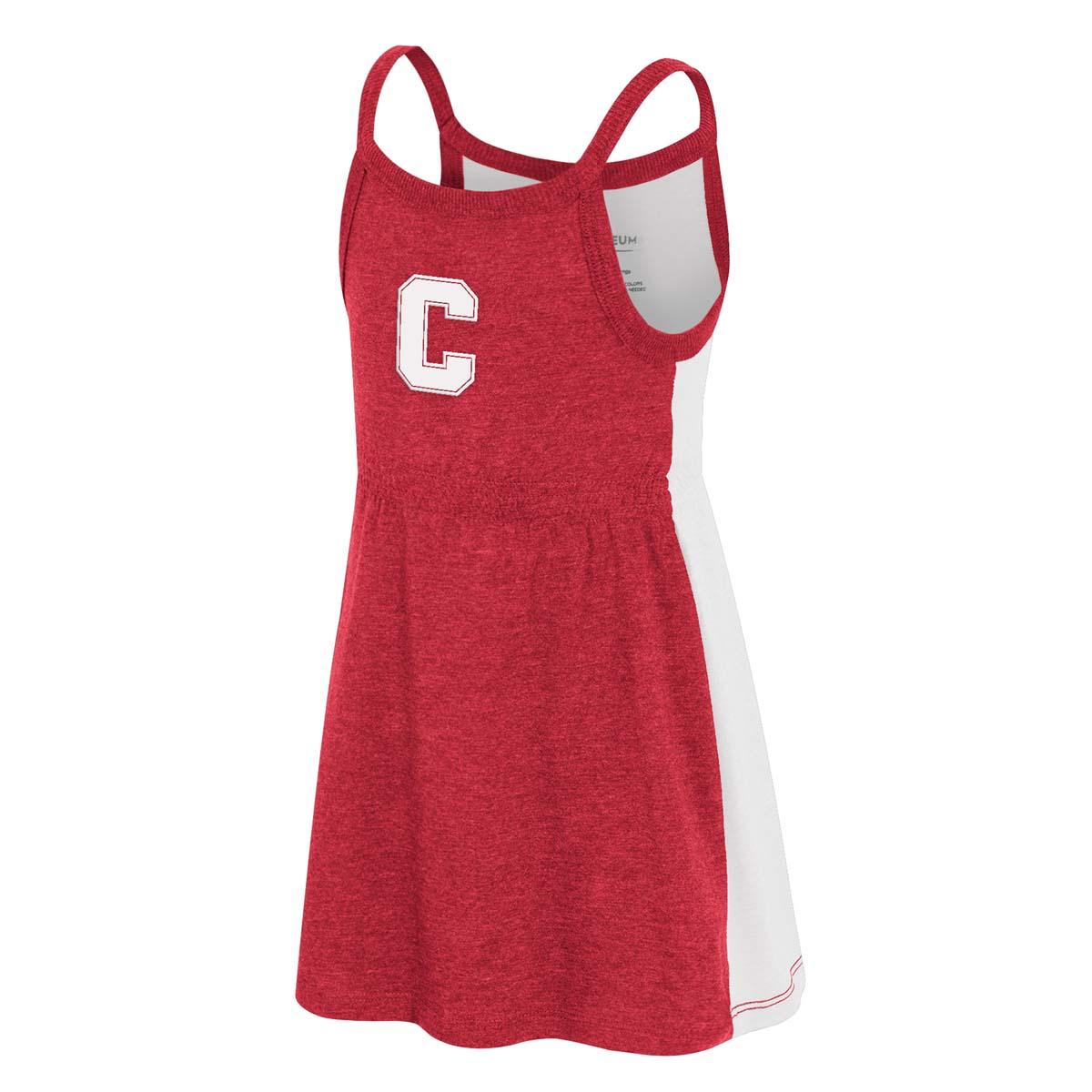 Girl's Toddler Colorblock Red front
