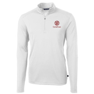 Cornell Law Cutter & Buck Eco Pique Quarter Zip