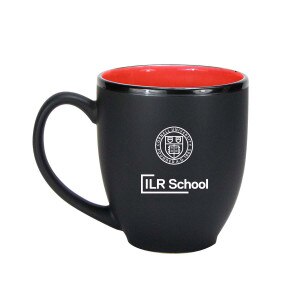 Cornell ILR School 16oz Black Matte Bistro Mug