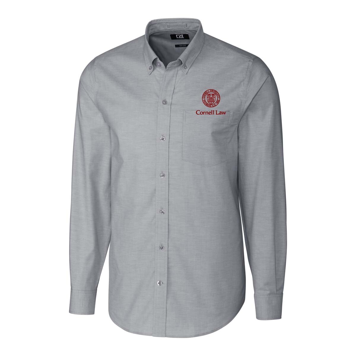Cornell Law Cutter & Buck Oxford Long Sleeve Dress Shirt