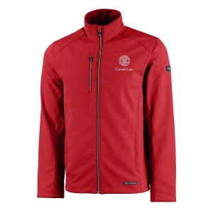 Cornell Law Cutter & Buck Eco Softshell Full Zip Jacket