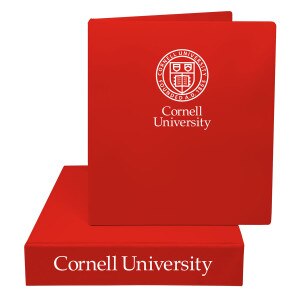 Imp Cornell Seal over Cornell University Binder 2 Inch
