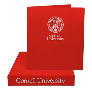 Imp Cornell Seal over Cornell University Binder 1.5 Inch