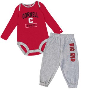 Champion Infant Cornell Big Red 2 Piece Onesie Set