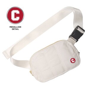 Cornell Block C Medallion Quilted Belt Bag