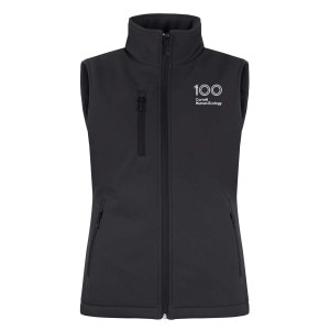 Women's Cornell Human Ecology 100 Year Clique Insulated Softshell Vest