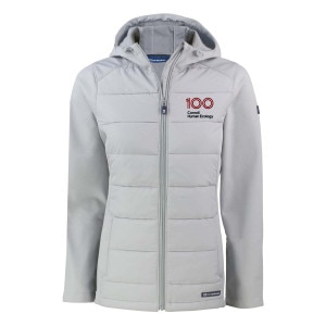 Women's Cornell Human Ecology 100 Year Cutter & Buck Eco Softshell Recycled Jacket