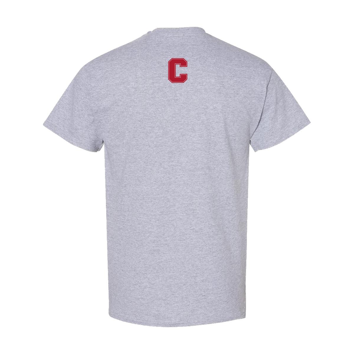 Cornell Gymnastics with C Back Logo