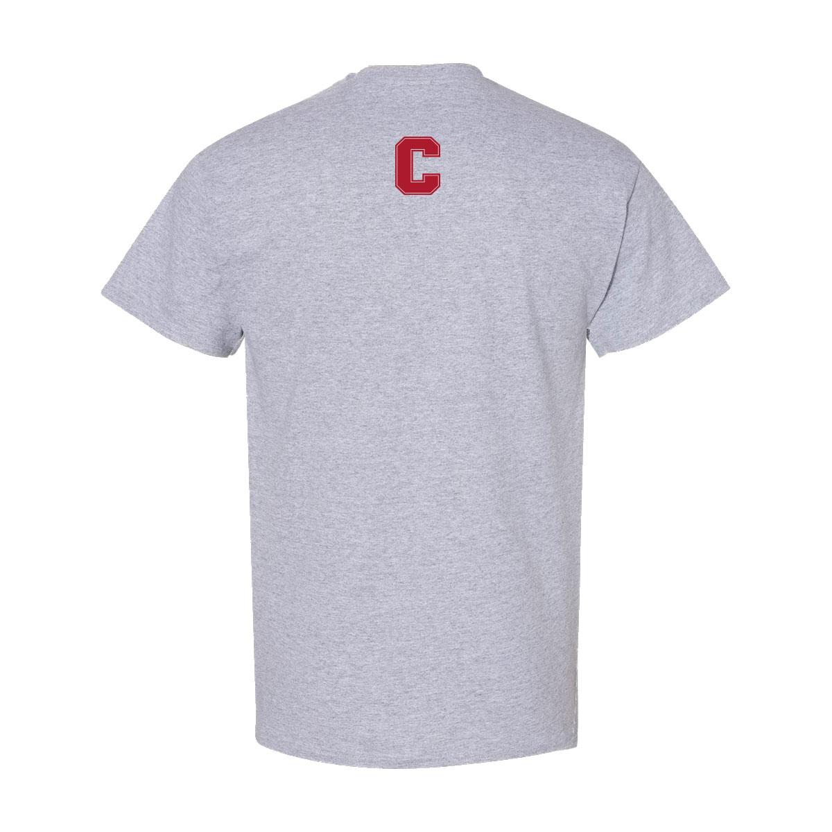 Cornell Football with C Back Logo T