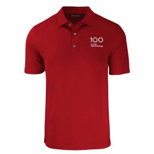 Big & Tall Cornell Human Ecology 100 Year Cutter & Buck Eco Stretch Recycled Polo
