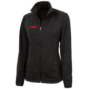 Women's Simple WCM Seal Full Zip Sweater Fleece