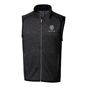Big & Tall Cornell Law Cutter & Buck Sweater Knit Vest