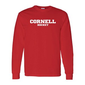 Cornell Hockey Long Sleeve Tee