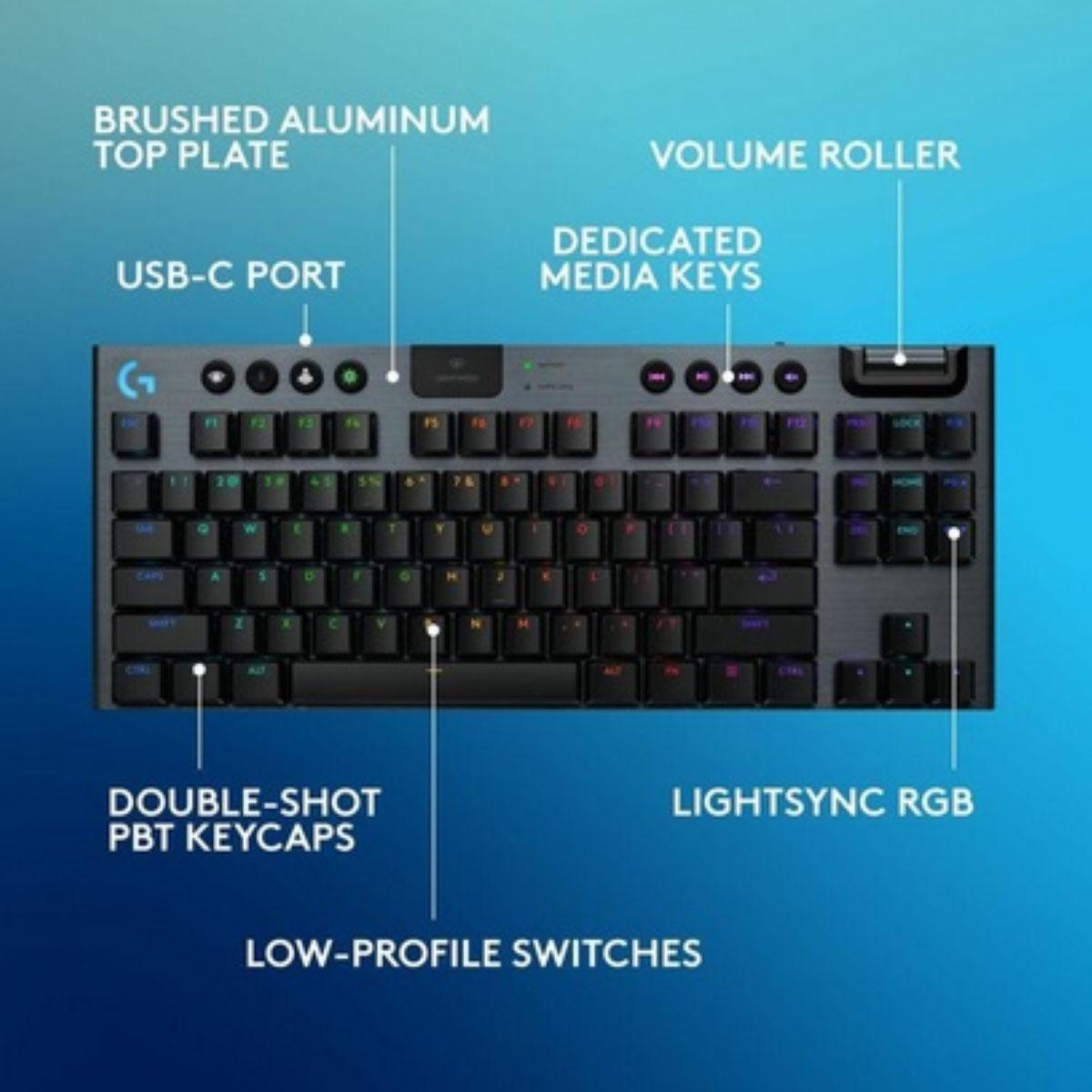 Logitech LIGHTSPEED Low-Profile Bac