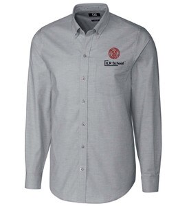 Cornell ILR School Cutter & Buck Oxford Long Sleeve Dress Shirt