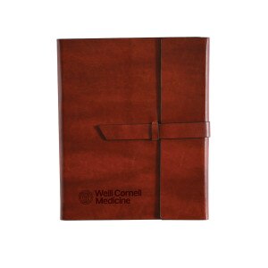 Weill Cornell Medicine Brown Padfolio