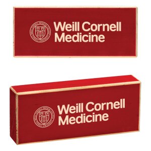 Weill Cornell Medicine Wood Block Magnet