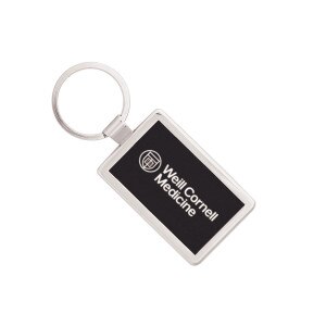 Weill Cornell Medicine Rectangular Key Tag