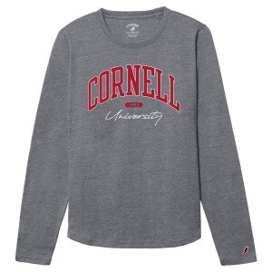 Women's League Cornell University 1865 L/S Tee