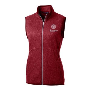 Women's Cornell ILR School Cutter & Buck Sweater Knit Vest