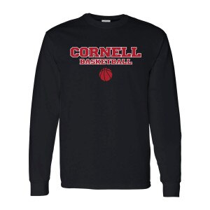 Cornell Basketball Long Sleeve Tee