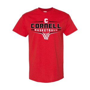 Cornell Basketball Net Tee