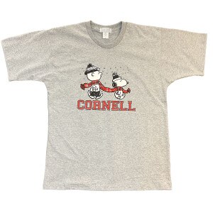 Snoopy Winter Scarf Over Cornell Tee