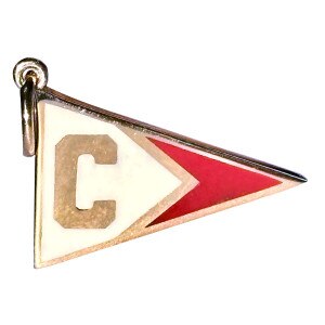 Cornell Charm Pennant 14K Gold