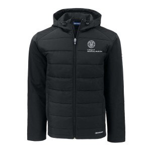 Big & Tall Cornell Veterinary Medicine Cutter & Buck Softshell Recycled Full Zip Jacket