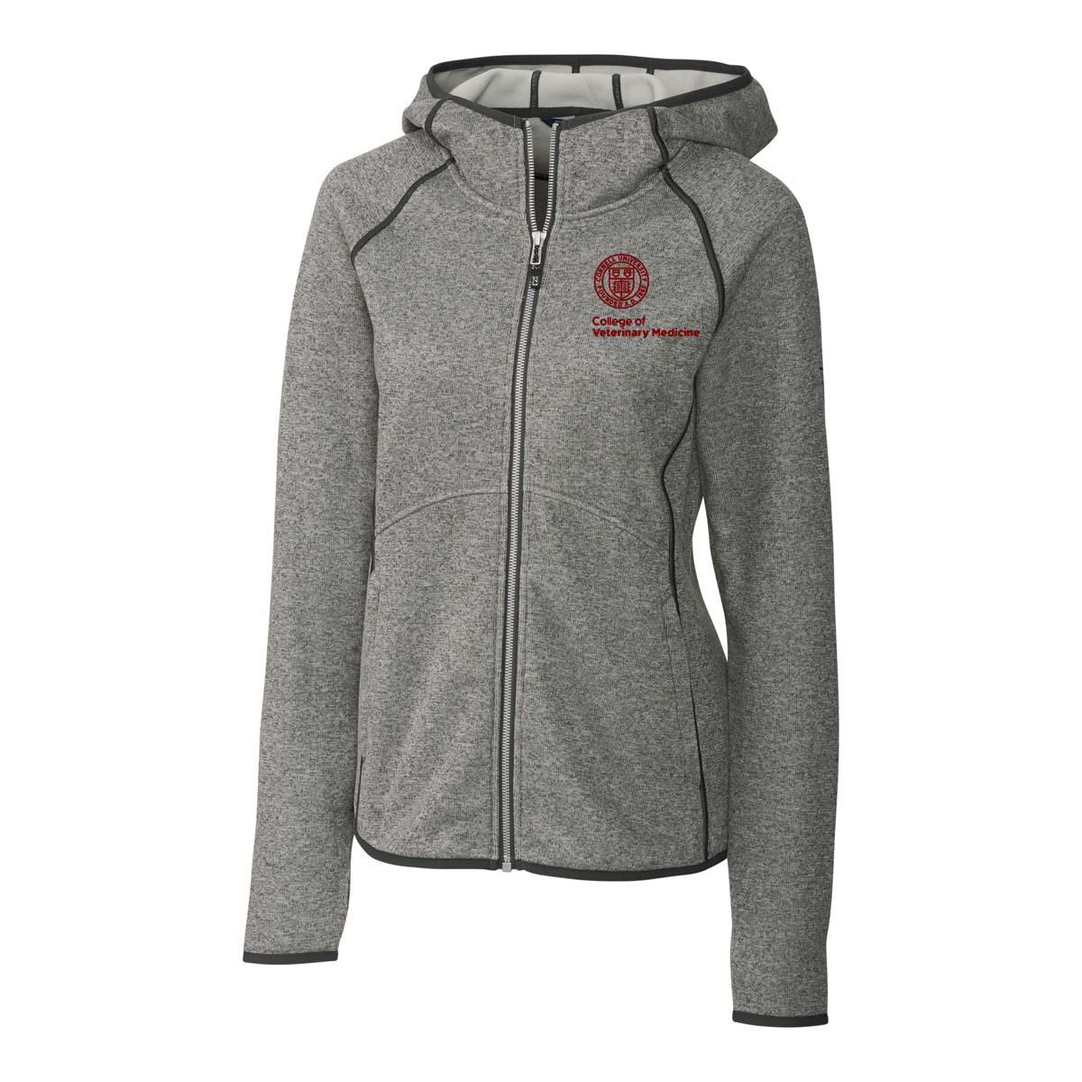 Women's Cornell Veterinary grey
